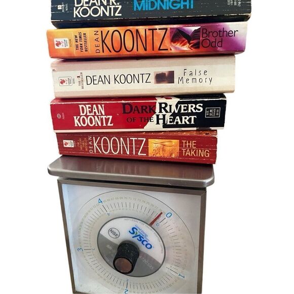 Lot Of 9 Dean Koontz Paperback Book Set Fiction Novel - Picture 6 of 6
